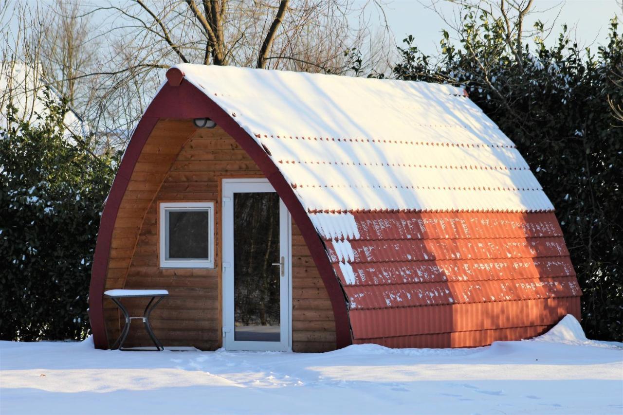 Luxe Eco Pod Op Camping De Stal Drijber 외부 사진
