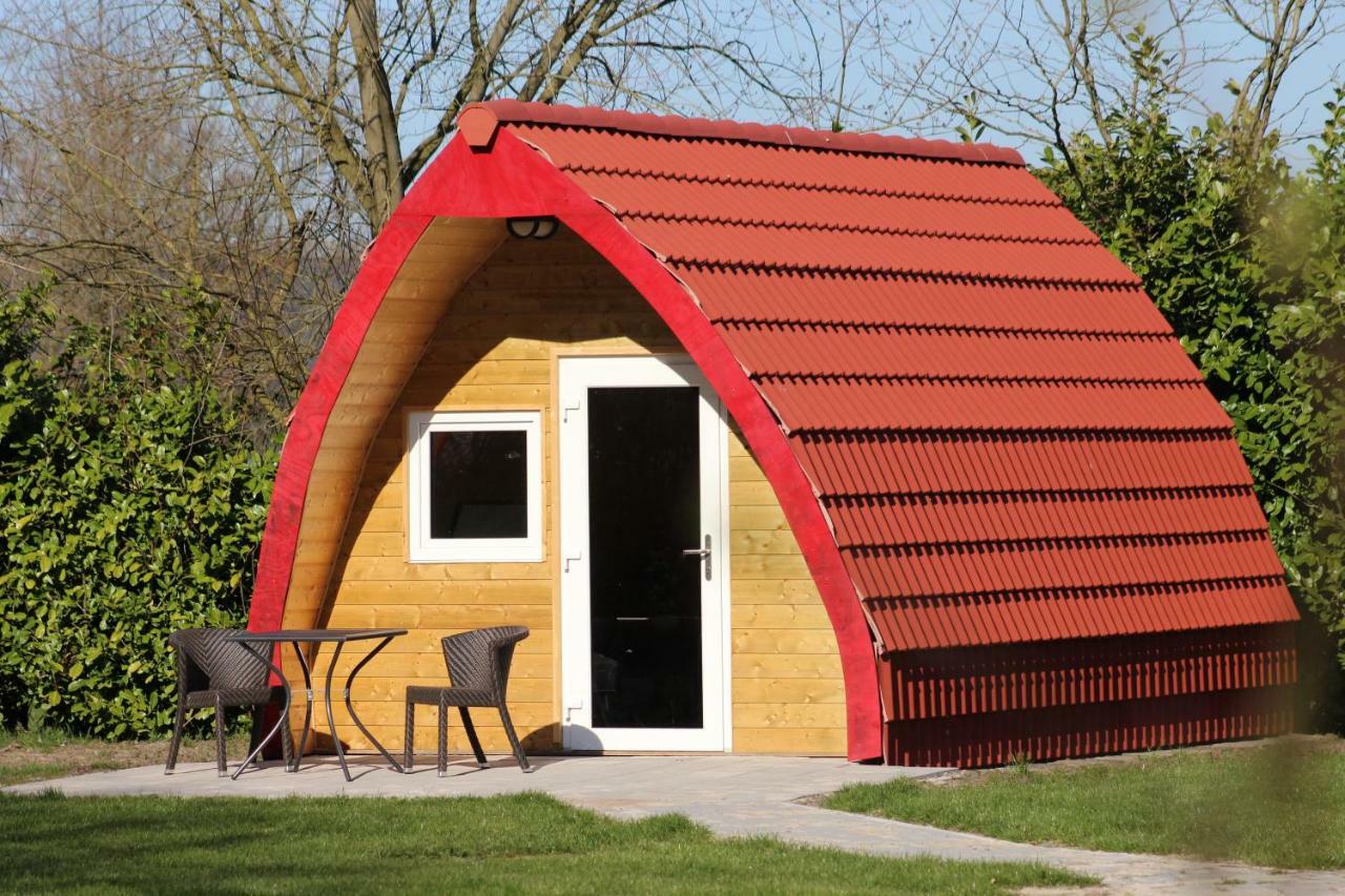 Luxe Eco Pod Op Camping De Stal Drijber 외부 사진