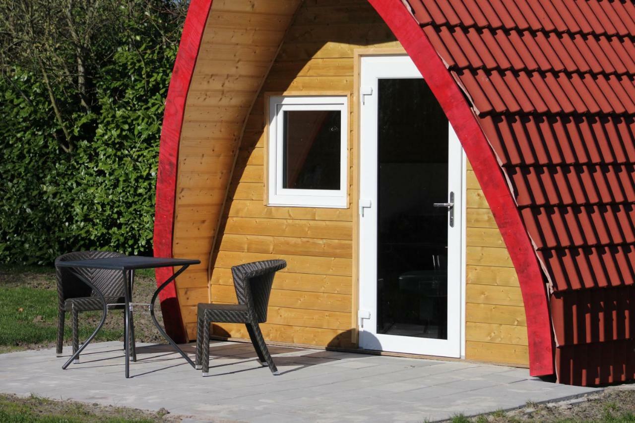 Luxe Eco Pod Op Camping De Stal Drijber 외부 사진