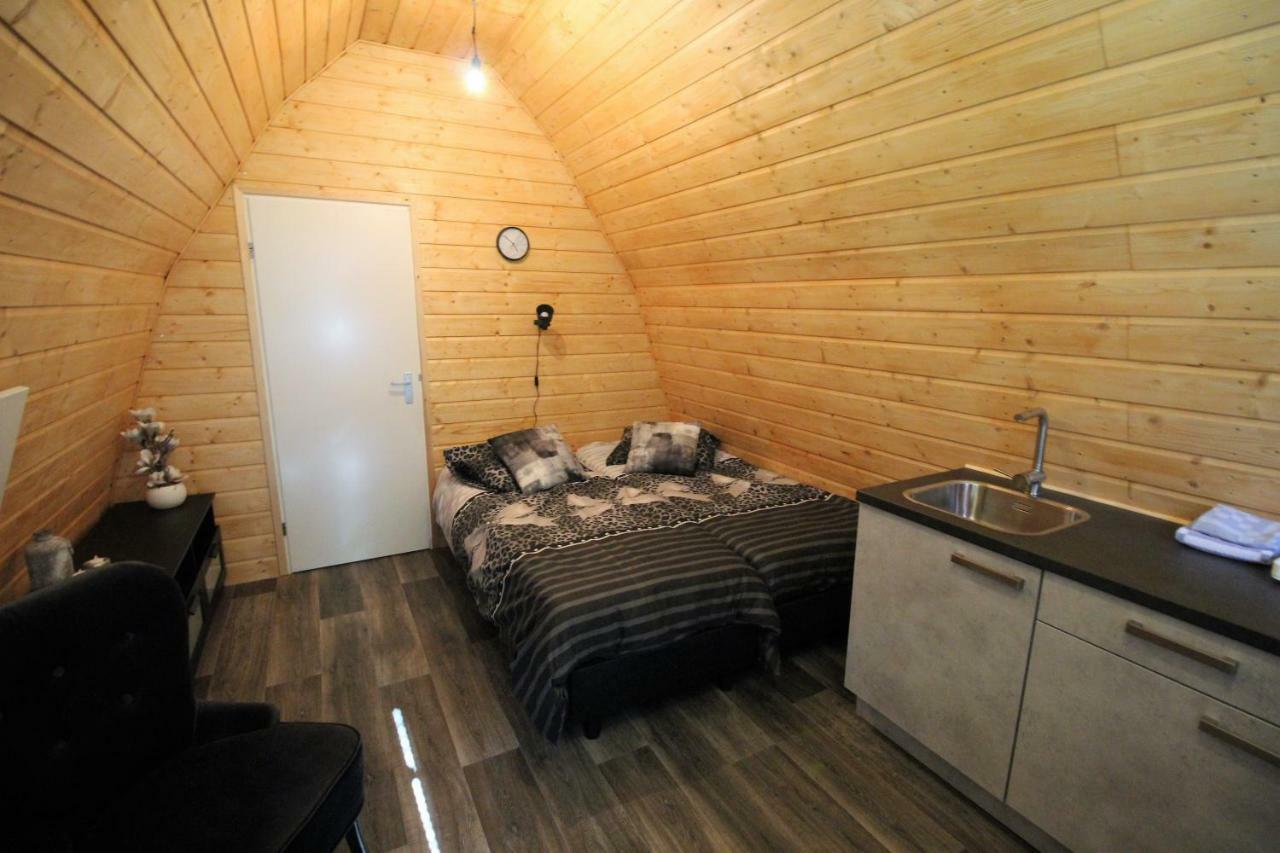 Luxe Eco Pod Op Camping De Stal Drijber 외부 사진